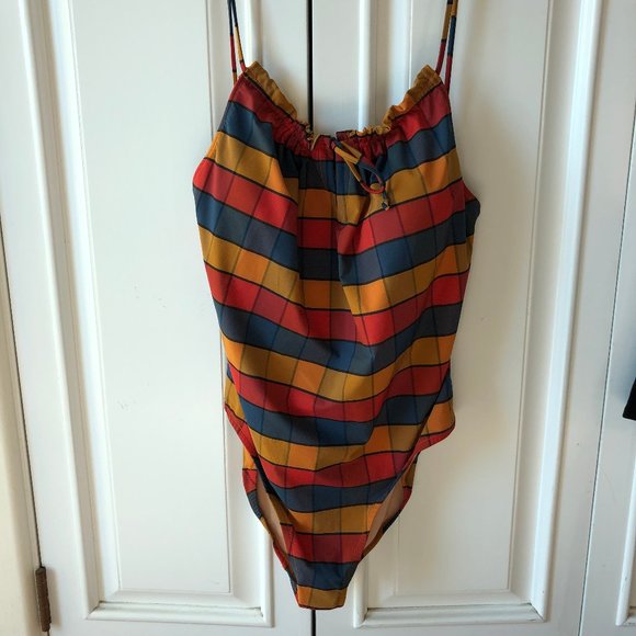 Madewell Other - Madewell Second Wave Ruffle Swim *liner intact*